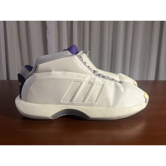 Kobe Adidas Crazy 1 ‘Cream White Active Purple’ Mens Sz 12.5 IG3735